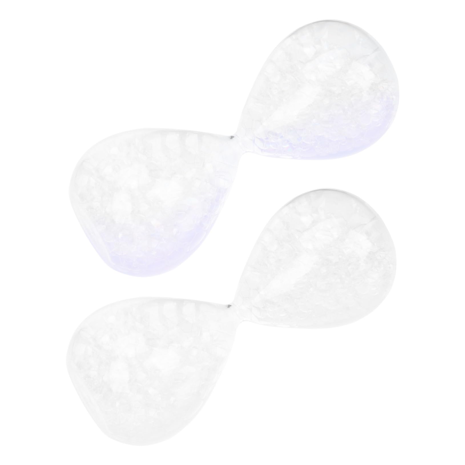 Ciieeo 2 Ensembles Sablier À Bulles Timer Cuisine Petit Sable Minuterie À Bulles Chronomètre Sablier De Table Sablier Ménager Ornement De Bureau Un Verre Violet,Mauve 2 Pièces * 2