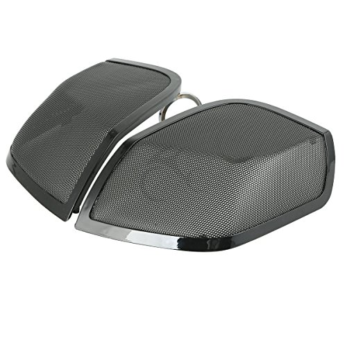 Rejilla para altavoz de tapa de alforja 5" x 7" para Harley Davidson Touring (2014-2024) miniatura 5