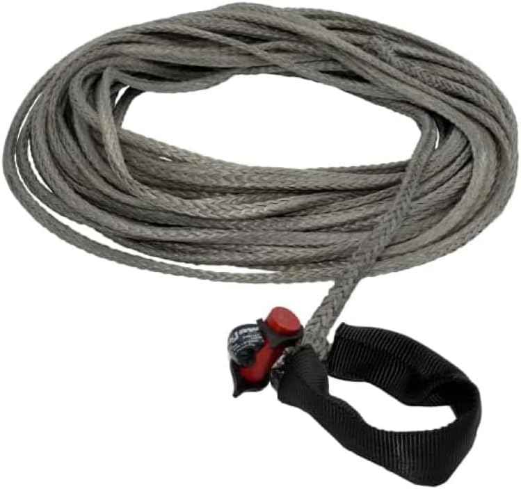 1/2" x 25' Lockjaw Synthetic Winch Line Extension w/Integrated Shackle 10,700 lbs WLL (UV and Abrasion Resistant)