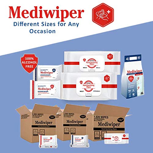 Refreshing Wet Wipes Alcohol-Free Wipes Travel Size To Sanitize/Clean/Deodorize Bulk Wipes (20 Count (Pack Of 5)) #TOP5