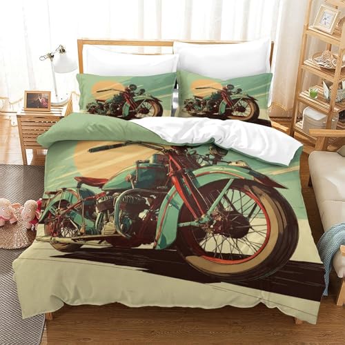 Housse de couette 220x240 résistante fermeture éclair motif roses 3D - 3