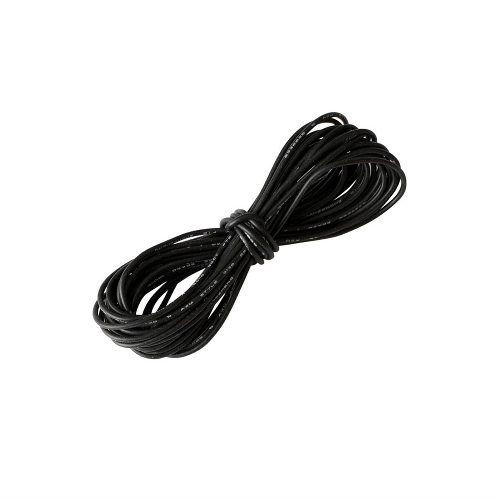 Outdoor Extension 8AWG Tinned Copper Primary Cables 8.4mm2 Soft Flexible Silicone Wire Black or Red Electrical Wire Solar sheathed(Color:Black,Size:4Meter)