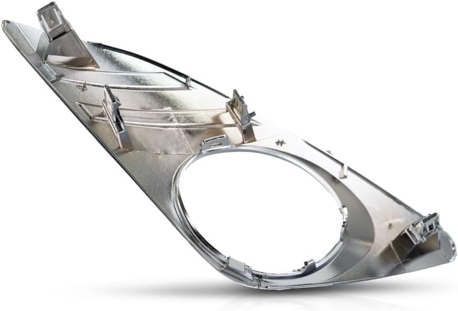 For Toyota Camry 2012 2013 2014 Fog Light Cover Driver Side | Front | Chrome | For Models With Fog Light | XLE | Replacement For TO1038148 | 5212806310