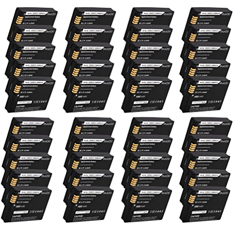 TAKOCI (40 Pcs) Replacement Battery for Motoroola CLP1040 CLP1010 CLP1060 SL7550 SL7550e SL7580 SL7580e HKNN4013A HKLN4440B HKNN4013B PMNN4425B 1800mAh/ 3.7V