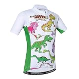 Radtrikot für Kinder, Fahrrad, kurzärmelig, T-Shirt, Jungen, Mädchen, Cartoon-Tops, atmungsaktiv, schnell trocknend, S-XXL