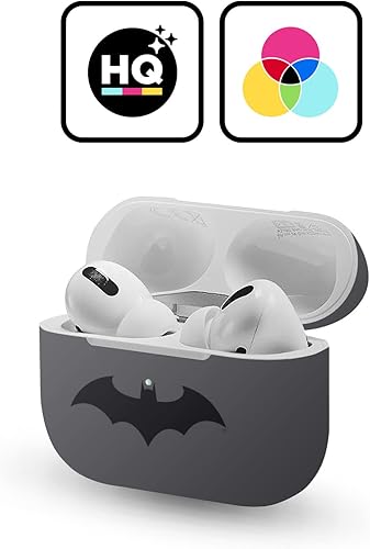 Miniatura 2 de Head Case Designs Calcomanía de vinilo con licencia oficial de Batman DC Comics Hush Logos compatible con Apple AirPods Pro