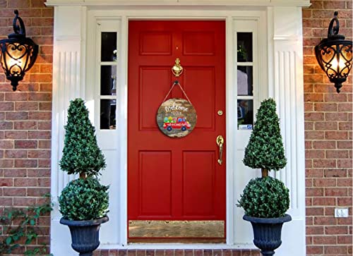 Liulimi Diamond Painting Wall Decor, Interchangeable Seasonal Welcome Sign Hanging With 12 Pcs Soft Magnetic Diamond Painting Stickers For Beginners, Adults & Kids Art Craft Supplies (Various Floats) #TOP5