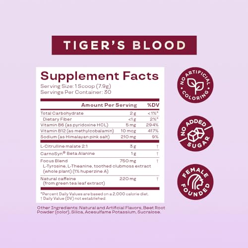 Bloom Nutrition HEPREWORKOUT Pre Workout Powder For Women thumb #3