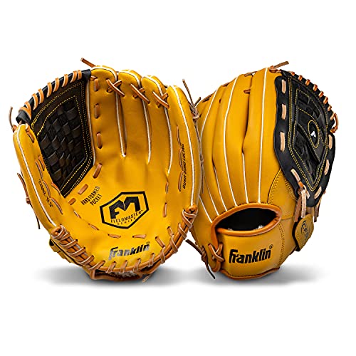 Image of Franklin Sports Baseball and Softball Glove - Field Master - Baseball and Softball Mitt