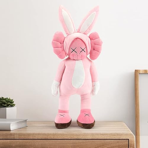 19.6 Inch Rabbit Ear Pink Cute Kawed Figure Plush Toy, Plush Doll/Christmas/Birthday For Party，Can Be Used As A Variety Gift #TOP5