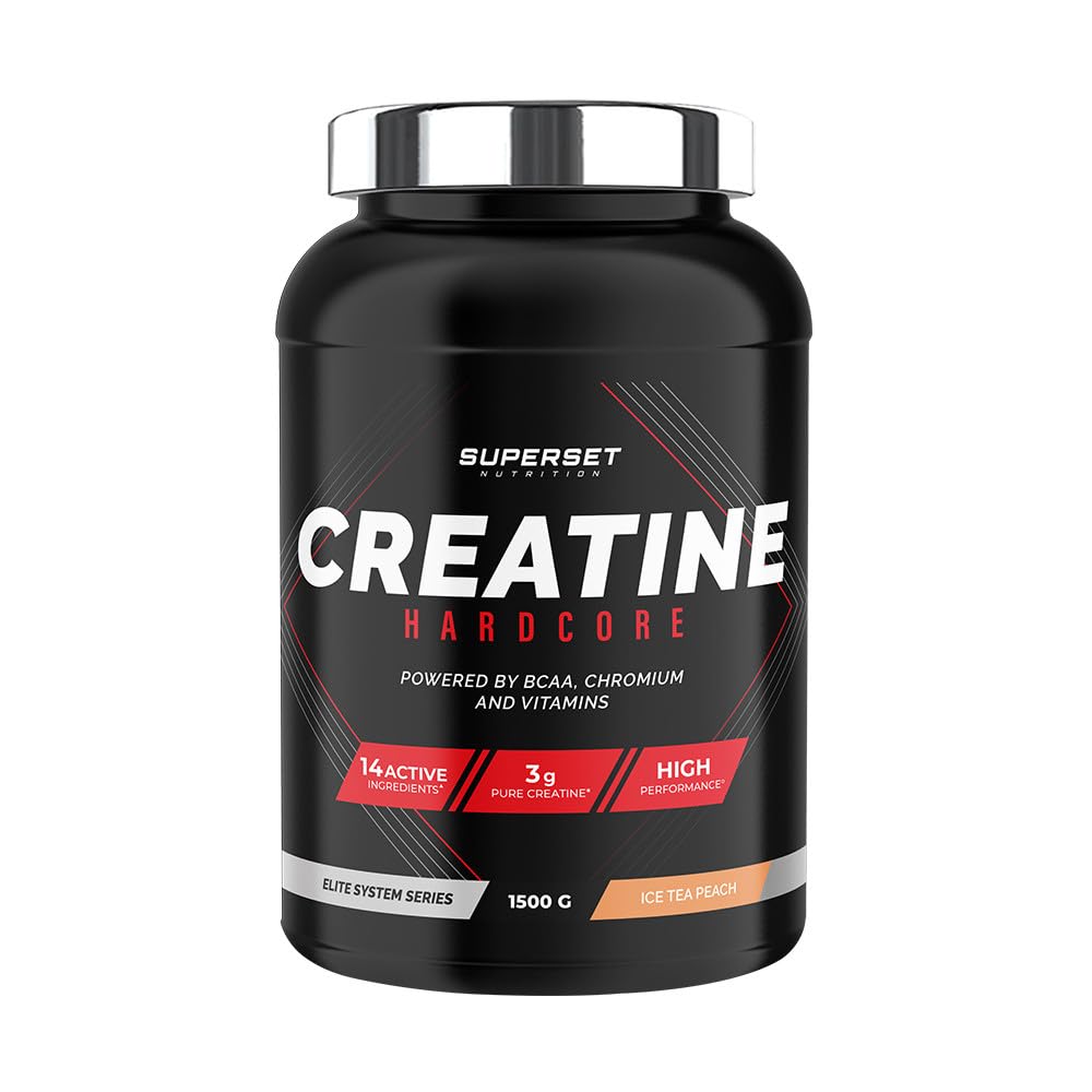 Superset Nutrition | Programme Volume Et Force - Créatine Hardcore - No Pump Xtreme | Augmente le volume musculaire et donne plus d'intensité lors de l'entraînement.