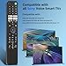 for Sony TV Remote Voice, Replacement for Sony Bravia TV Remote for All Smart LED OLED Series TVs with Voice Function (RMF-TX520U)