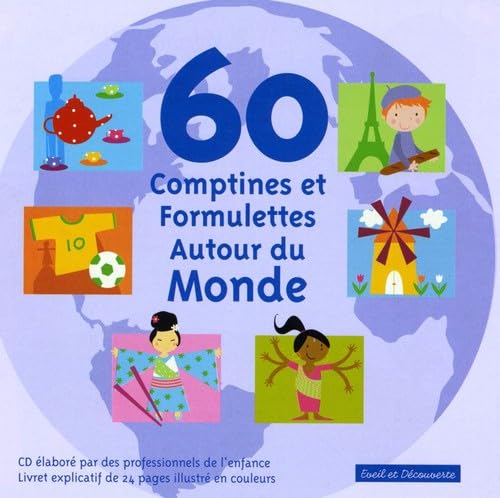 60 Comptines Autour Du Monde [Audio CD]
