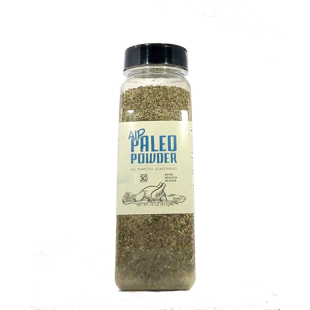 Paleo Powder Autoimmune Protocol All Purpose Seasoning. The Original Paleo AIP Seasoning Great for All Paleo Diets! Certified Keto Food, Paleo, Whole 30, AIP Food, Gluten Free Seasoning - 16 oz.
