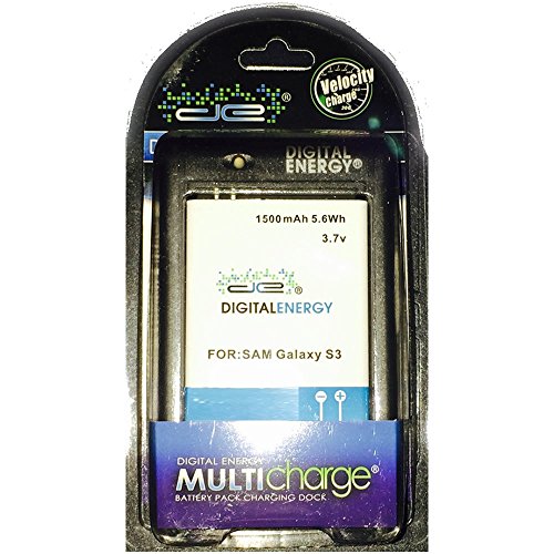 Digital Energy - Galaxy S3 Battery Plus External Charging Dock
