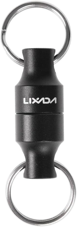 Lixada Magnetic Net Release Holder Fly Fishing Net Retractor Fishing Net Keeper Magnet Clip Landing Net Connector for Fishing Hooks, Lures, Flies, Trout Line