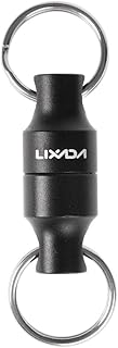 Lixada Magnetic Net Release Holder Fly Fishing Net Retractor Fishing Net Keeper Magnet Clip Landing Net Connector for Fishing Hooks, Lures, Flies, Trout Line