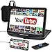 Produktbild NAVISKAUTO 17,5" Tragbarer DVD Player Auto Mit 16" Bildschirm Schwenkbar, HDMI Eingang, 6 Stunden Akku Portabler DVD-Player Kinder 1080P, Sync TV/Handy, USB, SD Karte, (Tragetasche Inklusive)