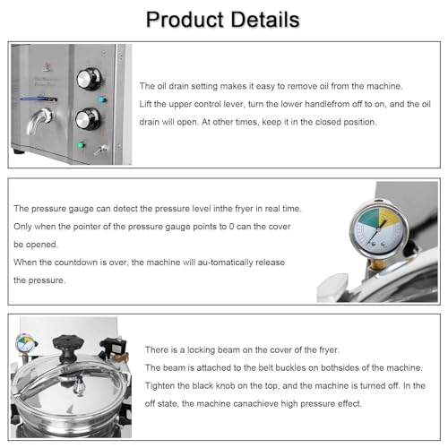 HYUIO 16L Fryer Review (2025): Large Oil Capacity & Fast Cooking 4 Versatile cooking with HYUIO fryer