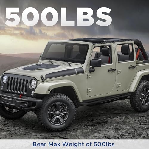 Estribos para Jeep Wrangler JK 4 Puertas 2007-2018 miniatura 5