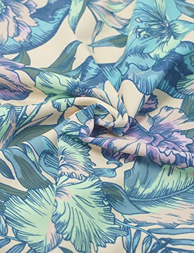 Panegy Girls One Piece Cut Out Swimsuit Floral Print Bathing Suit Swimwear3