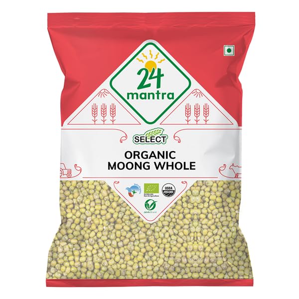 24 Mantra SELECT ORGANIC MOONG WHOLE-1 KG (B0CF56946L) Amazon Price History, Amazon Price Tracker