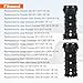 Engine Valve Cover with Gasket Left and Right Side 5184068AN Replacement for Jeep Grand Cherokee Replacement for Dodge Avenger Challenger Charger Cylinder Head Cover Replaces 5184069AF Black