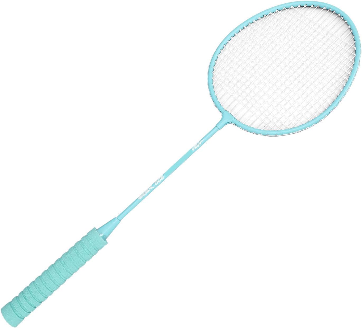 SUNGOOYUE 2 Player Badminton Set, Fluidic Frame Design Anti Breaking Strings T Head High Density Alloy Lightweight Racket, with Carry Bag and Shuttlecocks, for Training and Entertainment