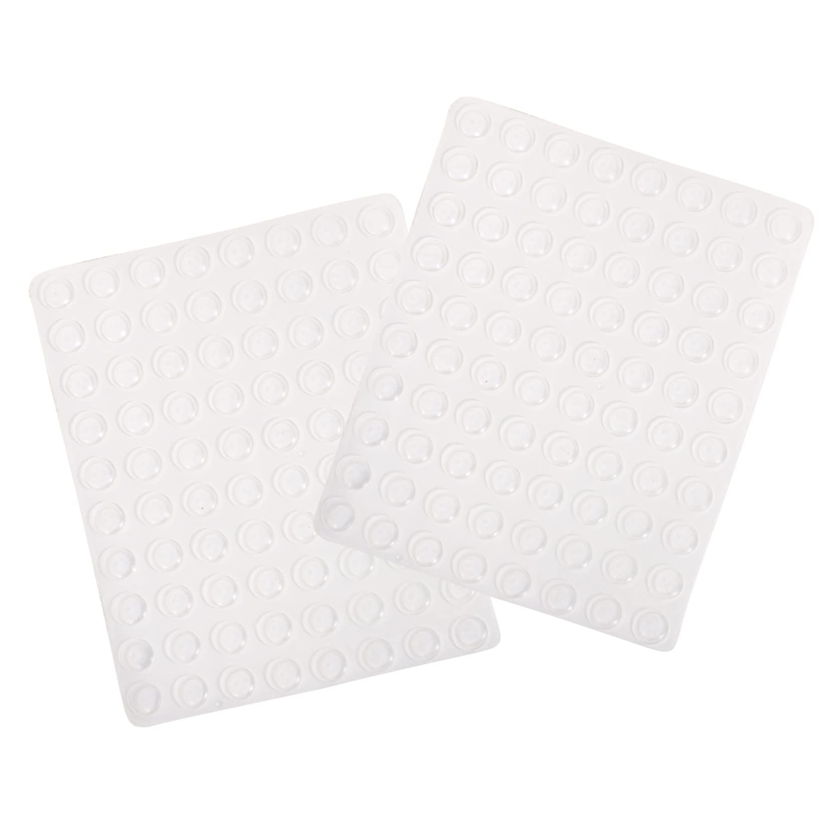 VILLCASE 5 set Paraurti Anticollisione In Particelle Colloidali Per Porte Di Mobili Da Cucina Cuscinetti Per Porte Paraurti Silenziosi Per Mobili Da Cucina Ante Di 2 fogli*5