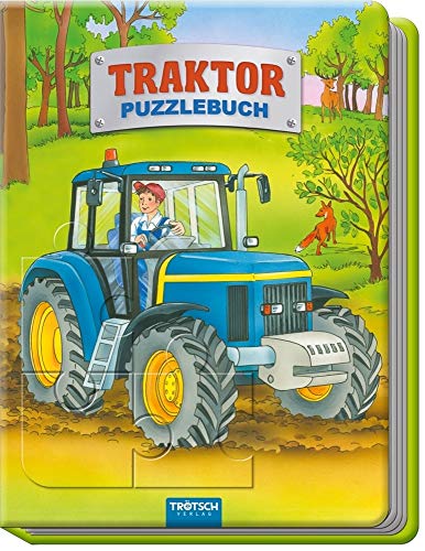 Das TRAKTOR Puzzlebuch: Beschäftigungsbuch Entdeckerbuch Puzzlebuch