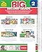 School Zone Big Second Grade Workbook: 320 Spiral-Bound Pages, 2nd Grade, Word Problems, Reading Comprehension, Phonics, Math, Science, Ages 7 to 8