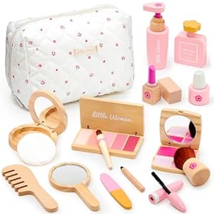 Wooden Makeup Toy Set for Girls