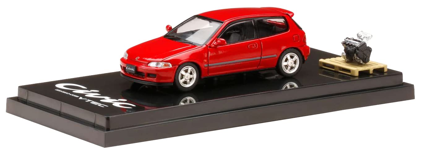 Amazon | HJ64 1/64 ホンダ CIVIC (EG6) SiR-S/エンジンディスプレイ
