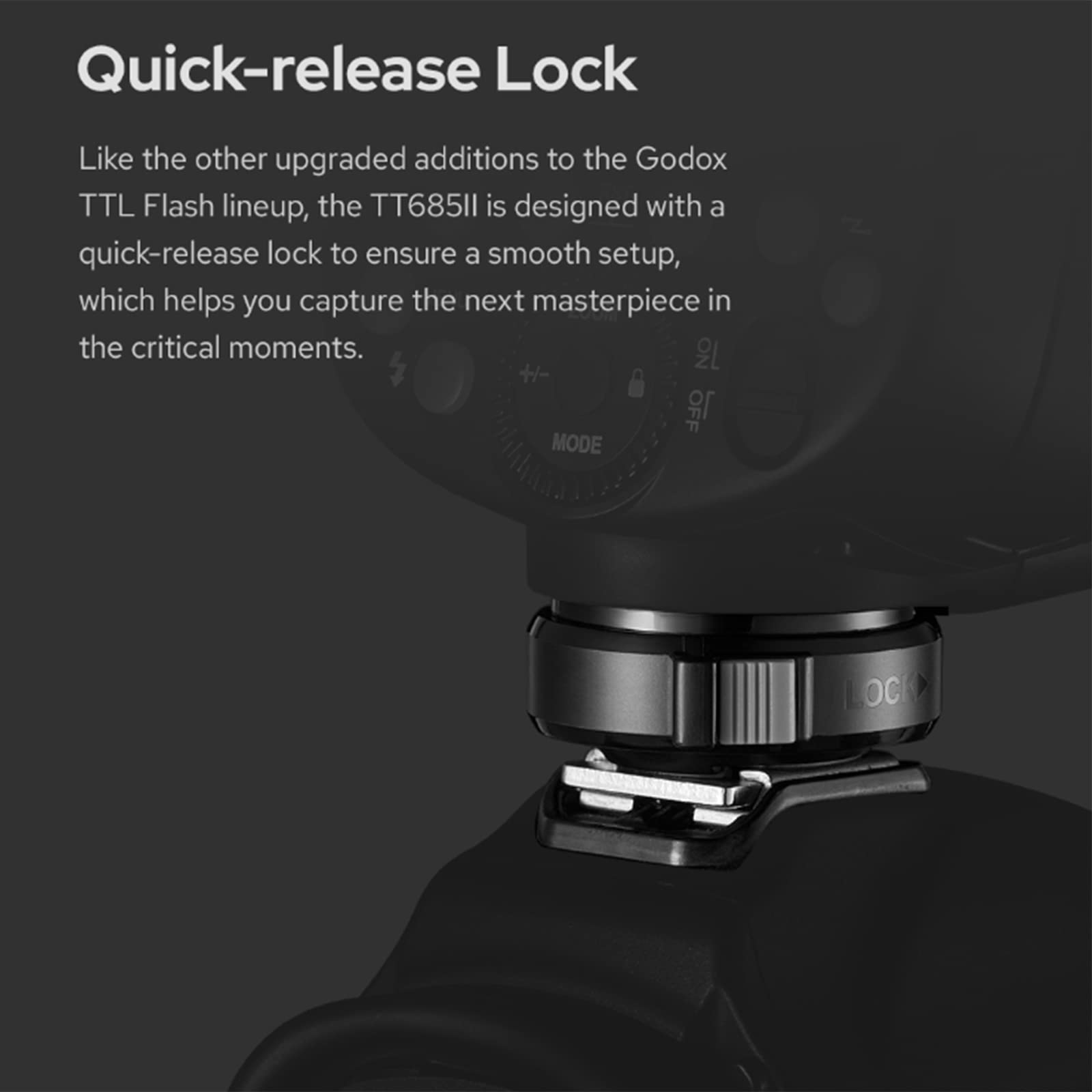 GODOX TT685II-C E-TTL Speedlite szybka synchronizacja, 2,4G bezprzewodowy system X, kompatybilny z Canon Flash 5D Mark 6D Mark II 7D 90D 250D R5 850D