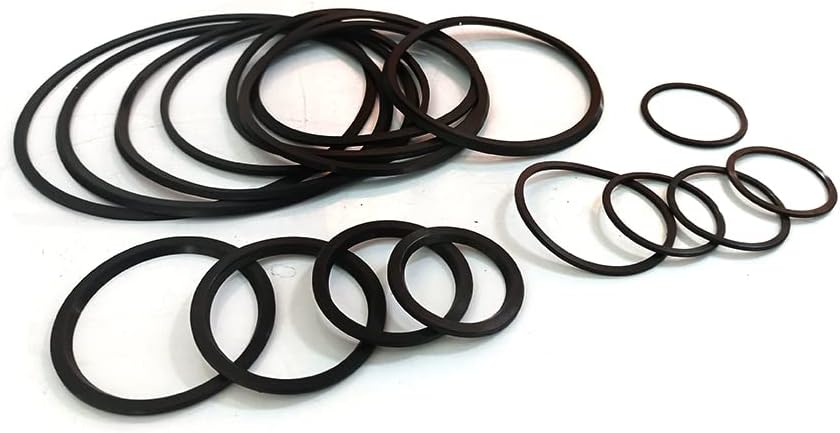 TRANSPEED 4L60E Transmission Master Rebuild Kit with Friction & Steel Kit Oil Seals Rubber Seals for Cadillac BUICK GMC Chevy 1994-ON