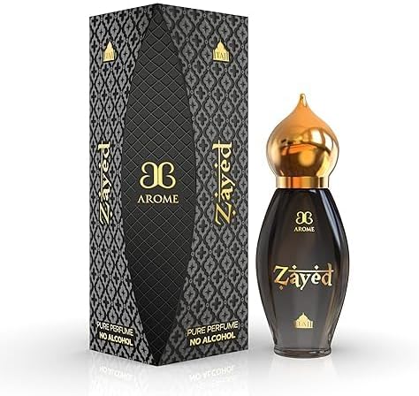 NEW ATTAR LUXURY ZAYED ATTAR - SOPHISTICATED & BOLD AROMATIC BLEND - LONG LASTING ALCOHOL-FREE PERFUME OIL -9ML