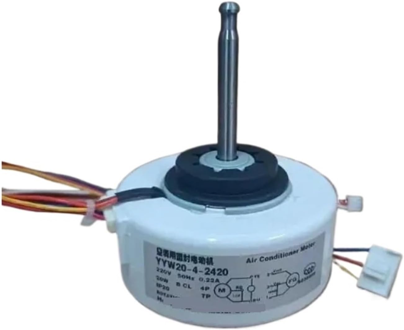 T26N4P20WA Wall Mounted Air Conditioning Motor Fan YYW20-4-5065 RPG20A YFNP20-4G(YFNP20-4G)