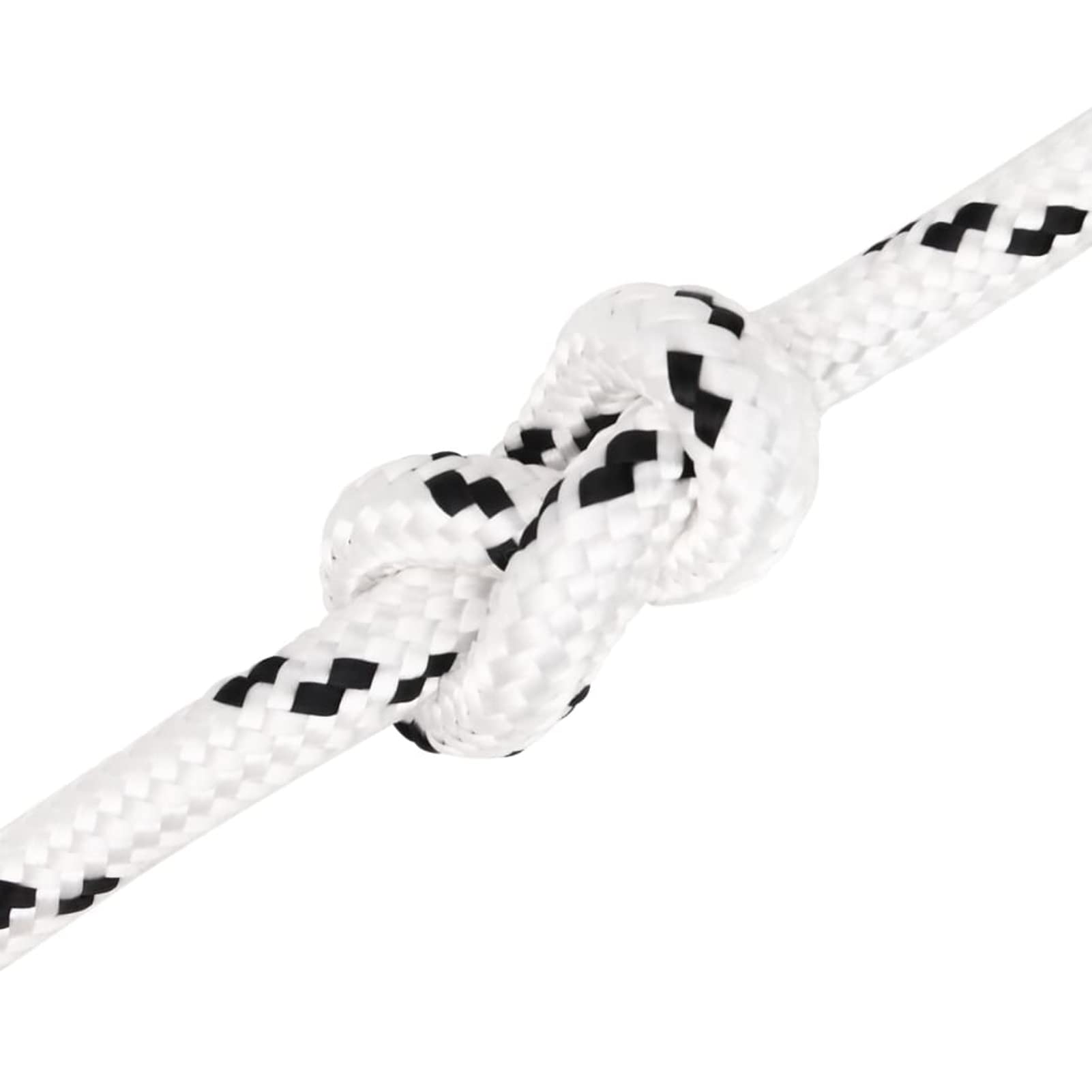Corde D'amarrage Marine Polypropylène 12 Mm - Longueur 25 M - Blanc - Résistance à La Rupture 930 Kg
