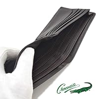 値下げ❗️新品未使用品　ＣＲＯＸＲＯＹＡＬクロコダイル2つ折り財布（専用箱付き） Amazon | 【全3色】 CROCODILE クロコダイル ウォレット 二