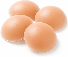 Combo 02 Pares de Protetor De Mamilo Tapa Bico do Seio Aréola Flexível Silicone Reutilizável Lavável Adesivo