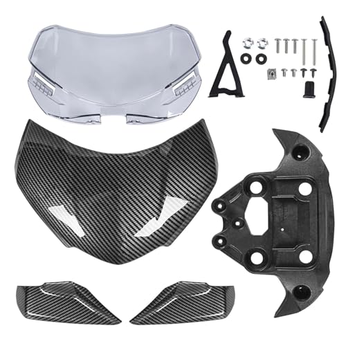 Pare-brise avant moto contre le vent pour Triple 1200 RS avec abri de phare anti-gravillons