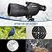 Barska Colorado 15-40x50 Spotting Scope – Compact Straight Body, Fully-Coated Optics, Blue Eyepiece, Mini Tripod & Soft Case – for Bird Watching & Target Shooting