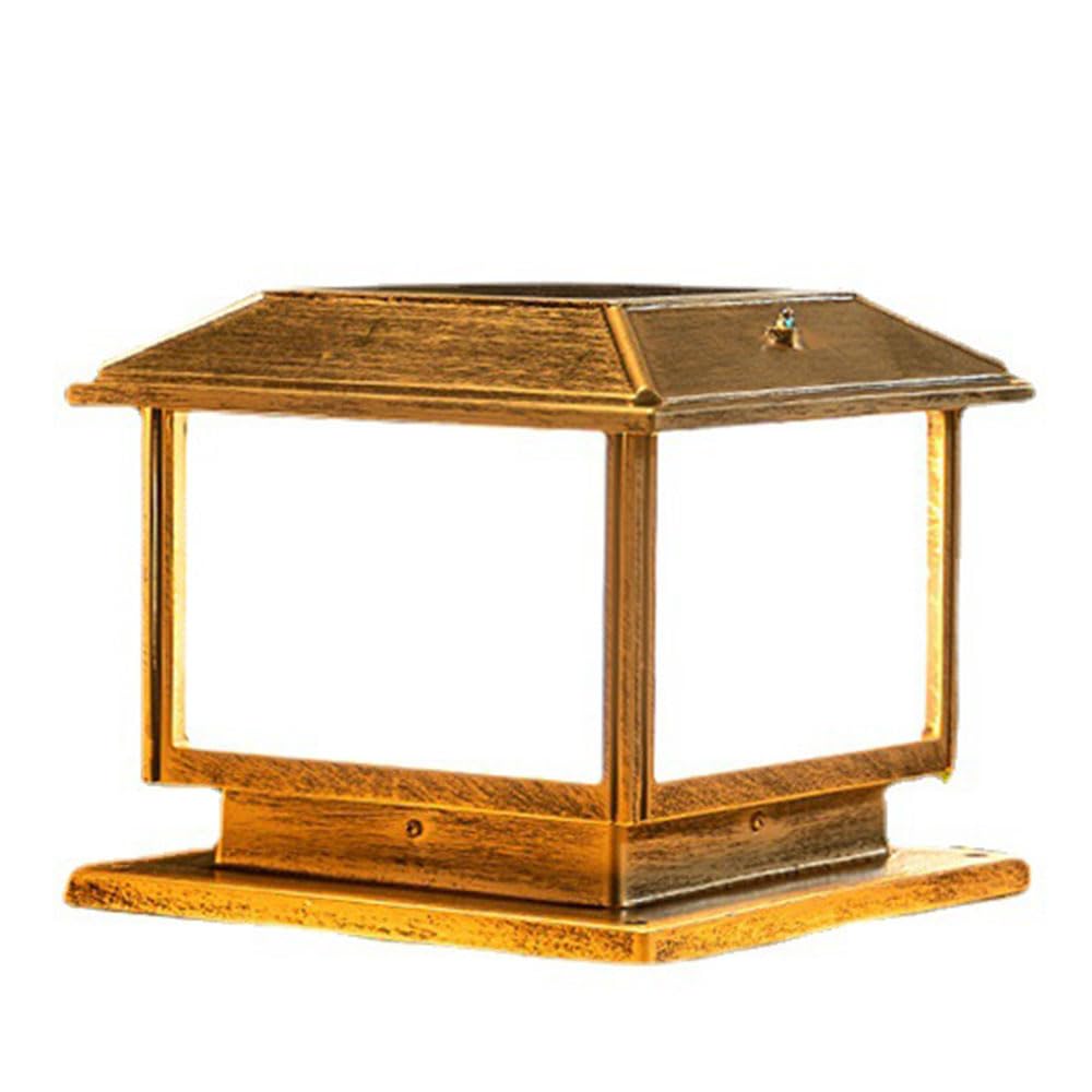 Lampe solaire à colonne anti-pluie pour résoudre le manque d'éclairage des allées de jardin