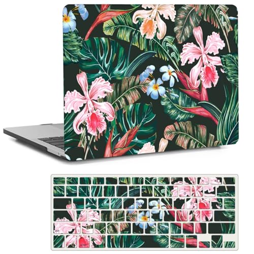 Protector MacBook Pro 13 A1278 con carcasa rígida de plástico y salva teclado para modelos 2009-2012
