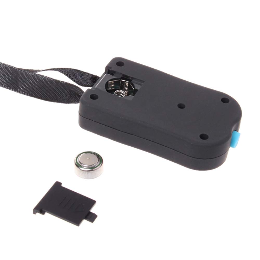 Contatore Digitale, Contatore Digitale per Golf da 2 Pezzi, Elettronica Aggiungi sottrarre clicker Manuale, Contatore Digitale per Piccoli Golf, con Cordino, 0-9999