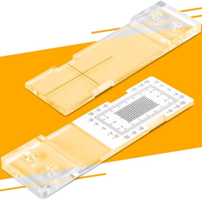 Standard Tell-Tale Crack Monitor, cover ±20 mm (±0.79") horizontally, ±10 mm (±0.38") vertically, Precision Measuring for Secure Spaces(1PCS)