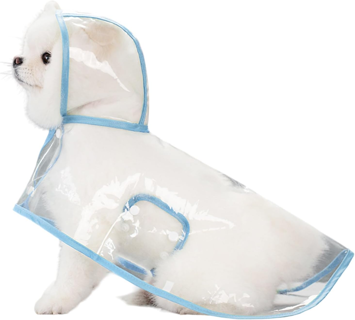 Clear Dog Raincoats Suitable for Large, and Small Dog Clothes Windproof and Rainwear Raincoats Outdoor Pet Rainwear Clothes