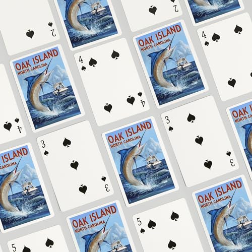Baraja de Poker Oak Island North Carolina 52 Cartas miniatura 4