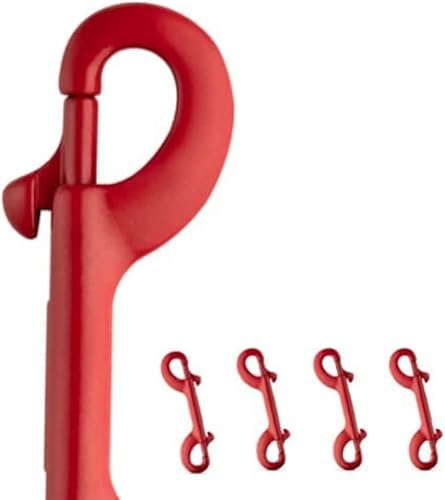 Miniatura 61 de Flourish Gancho a presión de perno de doble cara resistente, acero inoxidable, gancho multiusos de 4 pulgadas con aberturas de 1/2 pulgada, ideal