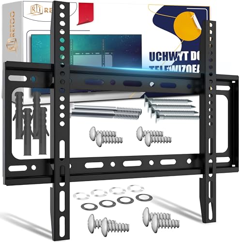 Retoo TV Wandhalterung, Universal, Neigbare, Halterung, für Flach, Curved, LCD, LED, 40-80Zoll, bis, Zu, 75kg, Maße, 640x425mm, Montageanleitung, Farbe, Schwarz Retoo TV Wandhalterung, Universal, Neigbare, Halterung, für Flach, Curved, LCD, LED, 40-80Zoll, bis, Zu, 75kg, Maße, 640x425mm, Montageanleitung, Farbe, Schwarz